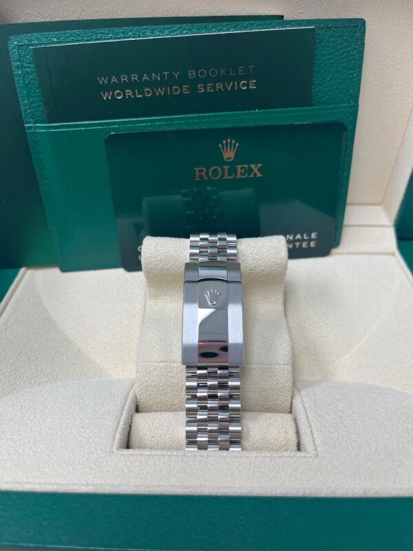 Rolex Datejust 36 Domed Bezel Mint Green Index Dial Jubilee Bracelet 126200 - Image 5