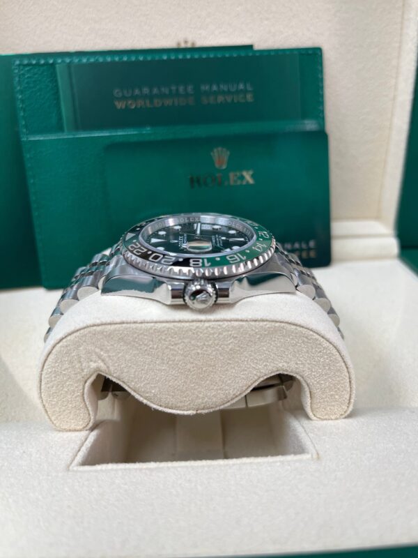 Rolex GMT-Master II With A Green And Black Bezel "SPRITE" (Reference # 126720VTNR) - Image 5