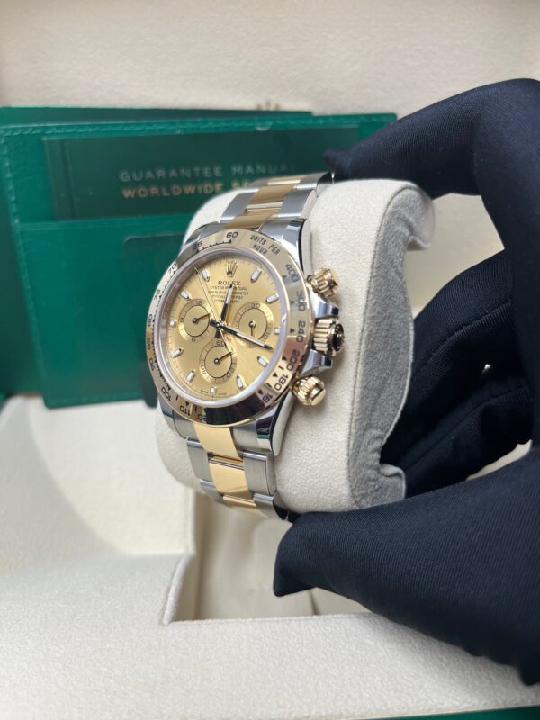Rolex Daytona Yellow Rolesor Cosmograph Daytona 40 Watch - Champagne Index Dial 116503 - Image 2