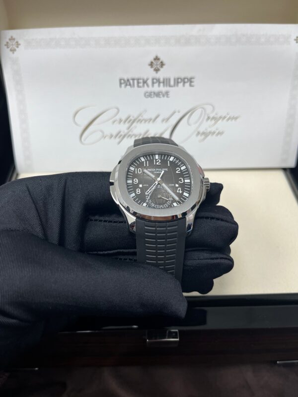 Patek Philippe Aquanaut Stainless Steel/ Dual Time (Ref#5164A-001) - Image 8