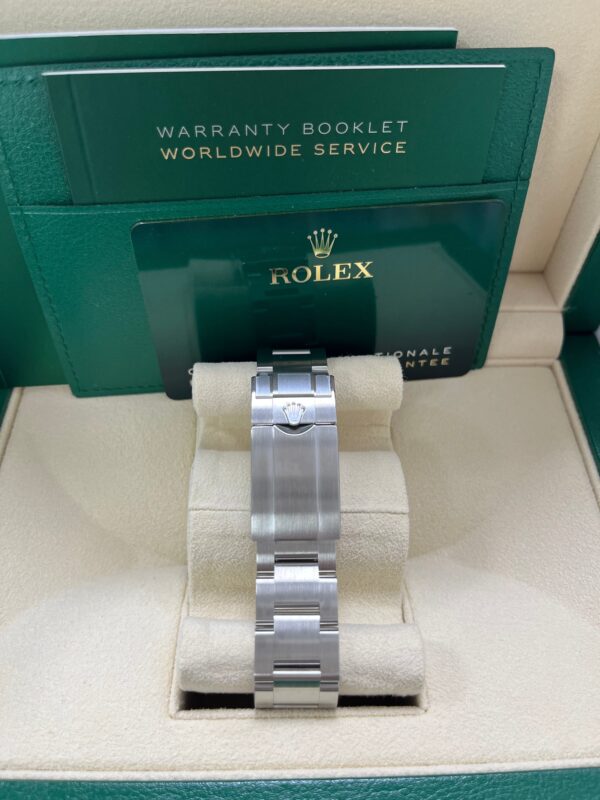 Rolex Explorer Oystersteel 40 Watch Smooth Bezel Black Index Arabic Dial Oyster Bracelet 224270 - Image 4