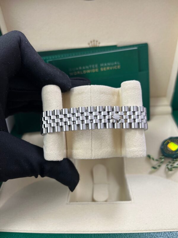 Rolex Datejust 31 Fluted Bezel Pink Diamond Dial Jubilee Bracelet 278274 - Image 5