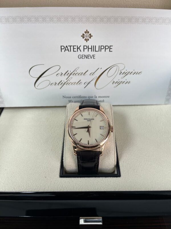 Patek Philippe Calatrava Ivory lacquered Dial (Ref# 5227R-001) - Image 5