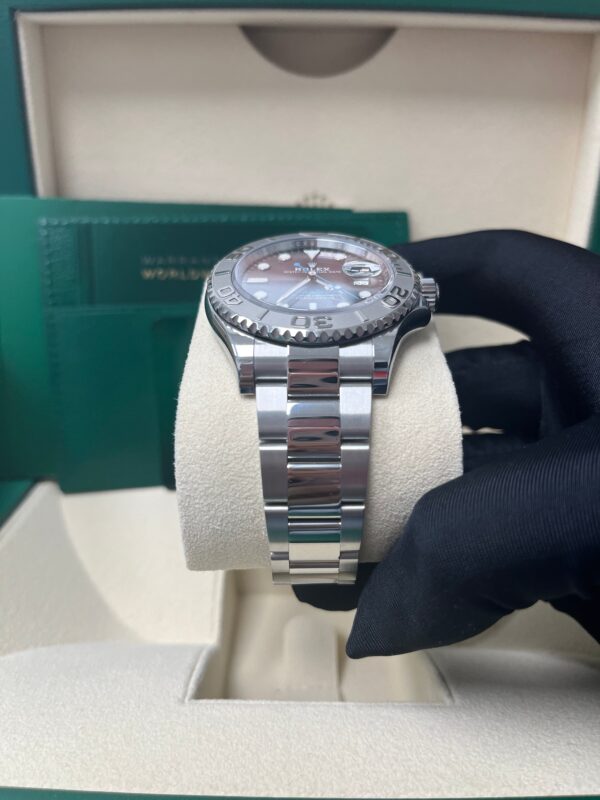 Rolex Yacht-Master 40mm Platinum & Stainless Steel - Dark Rhodium Dial (Ref# 126622) - Image 5