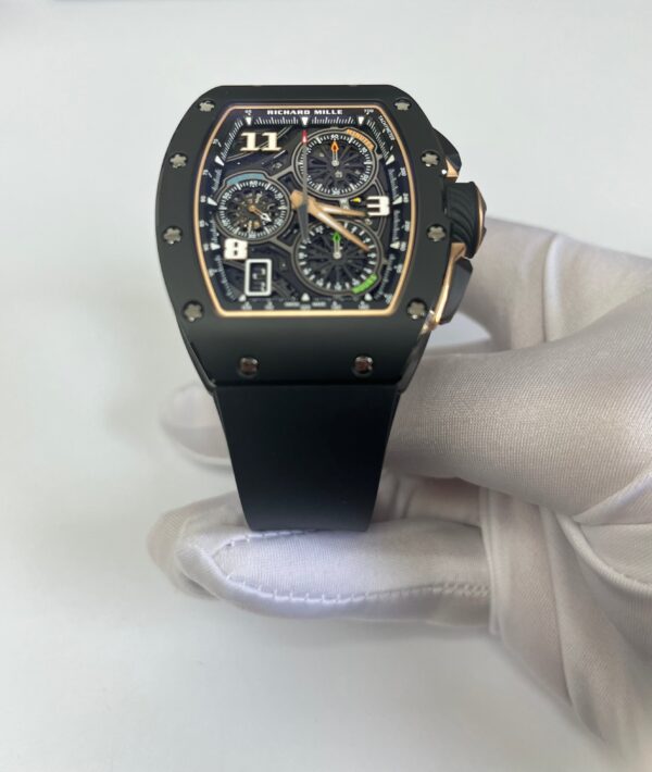 Richard Mille RM72-01 Automatic Winding Lifestyle Flyback Chronograph Black Ceramic - Image 4