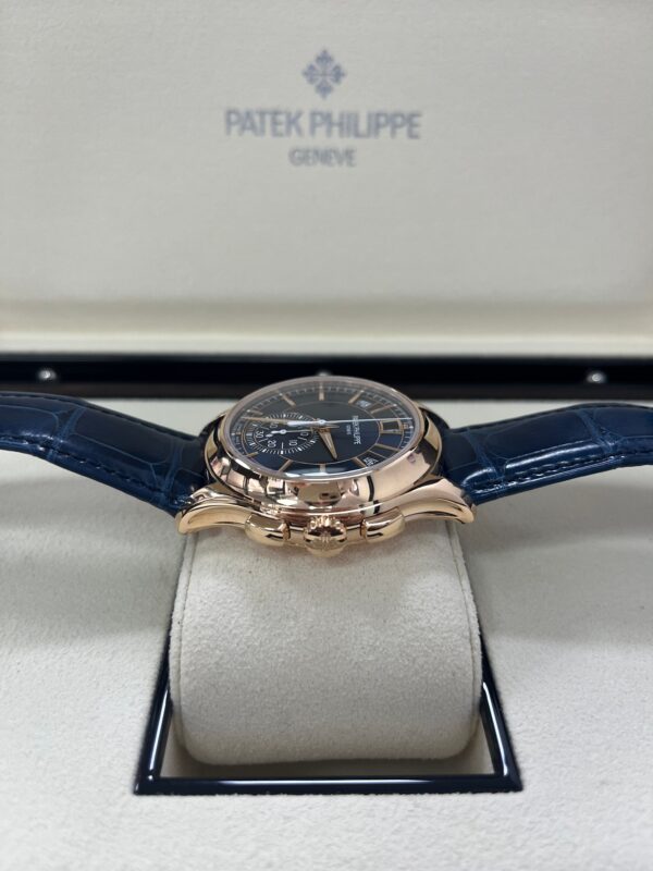 Patek Philippe Annual Calendar Chronograph 5905R-010 Blue Dial - Image 7