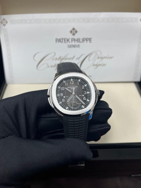 Patek Philippe Aquanaut Stainless Steel/ Dual Time (Ref#5164A-001) - Image 6