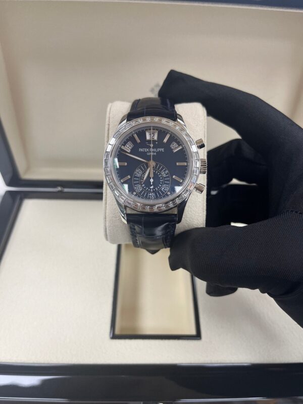 Patek Philippe Annual Calendar Chronograph Blue Dial 5961P-001 - Image 13