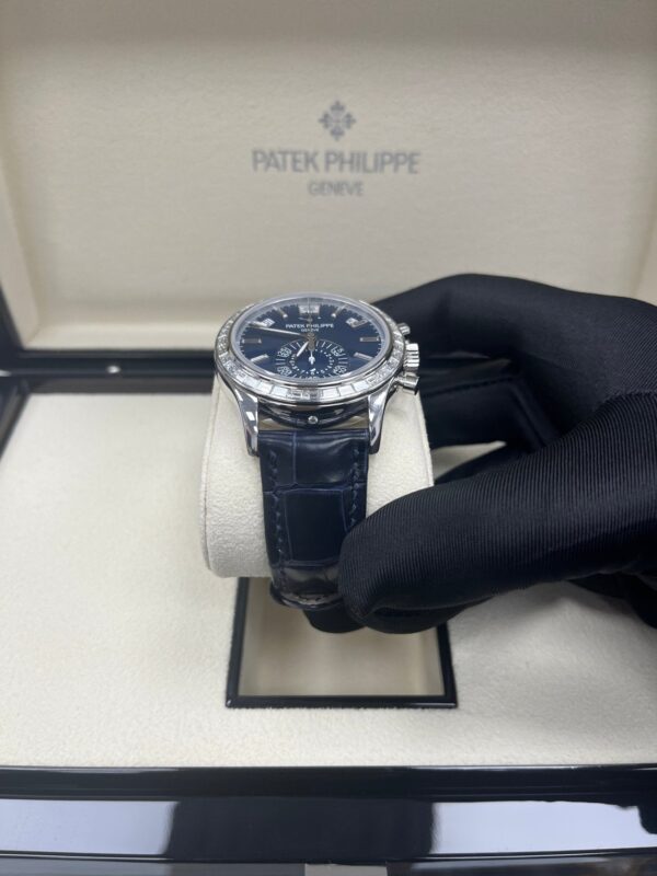 Patek Philippe Annual Calendar Chronograph Blue Dial 5961P-001 - Image 2