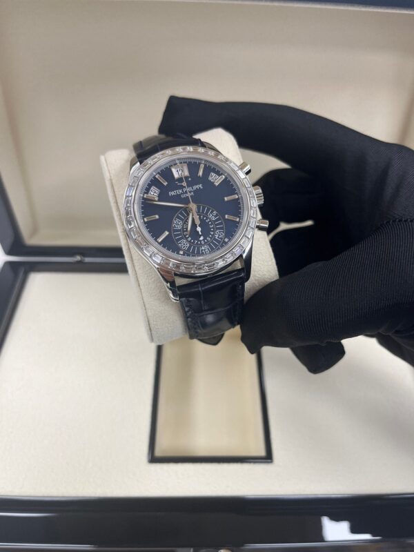 Patek Philippe Annual Calendar Chronograph Blue Dial 5961P-001 - Image 10