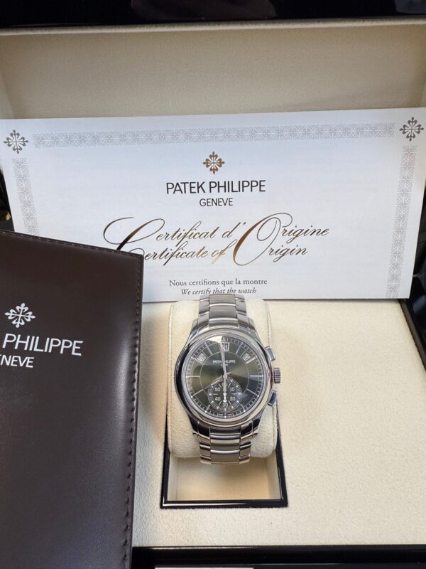 Patek Philippe Annual Calendar Complications Green Dial (Reference # 5905/1A-001) - Image 9