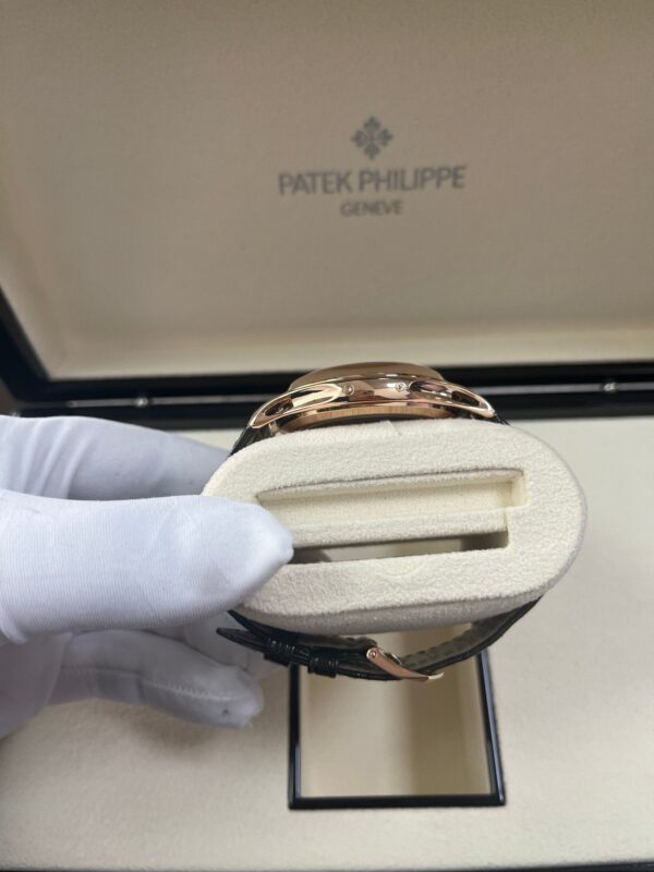 Patek Philippe Annual Calendar Green Dial Annual Calendar 5205R - COMPLICATIONS SELF-WINDING Rose Gold - Image 6