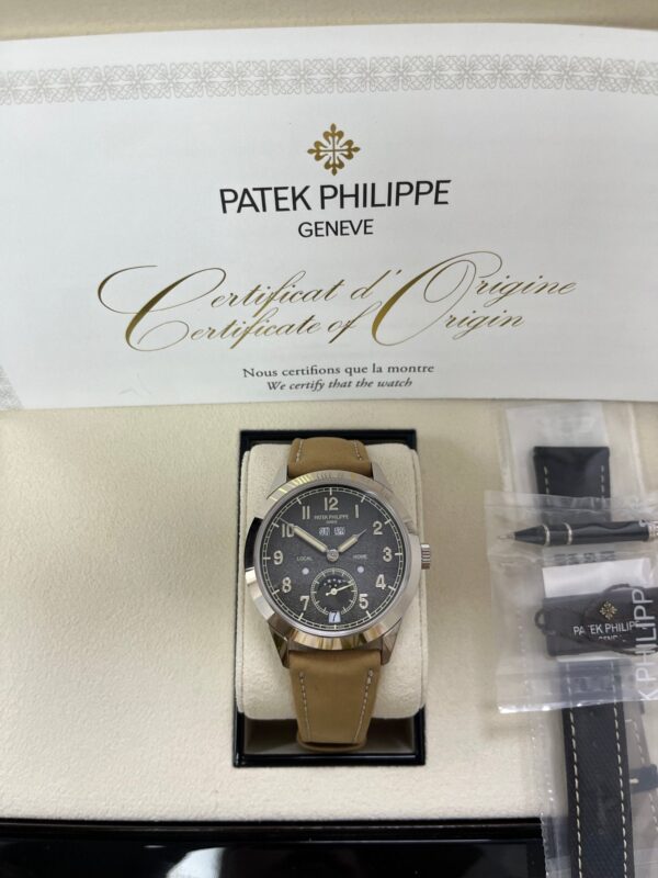 Patek Philippe Annual Calendar Travel Time White Gold (Reference # 5326G) - Image 21