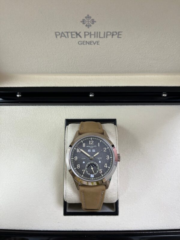 Patek Philippe Annual Calendar Travel Time White Gold (Reference # 5326G) - Image 25