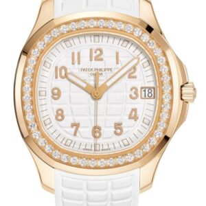 Patek Philippe Aquanaut Ladies Aquanaut Luce with Diamonds White Dial Rose Gold 5268/200R-001