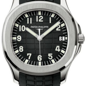 Patek Philippe Aquanaut Stainless Steel/ Black Embossed Dial (Ref#5167A-001)