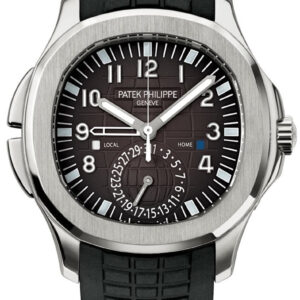 Patek Philippe Aquanaut Stainless Steel/ Dual Time (Ref#5164A-001)
