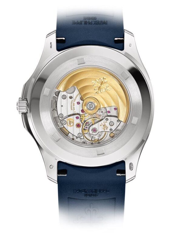 Patek Philippe Aquanaut White Gold/ Blue Embossed Dial (Ref#5168G-001) - Image 4