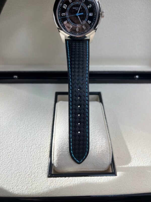 Patek Philippe Calatrava 40mm Blue Date Sweep Seconds (Ref# 6007G-011) - Image 15