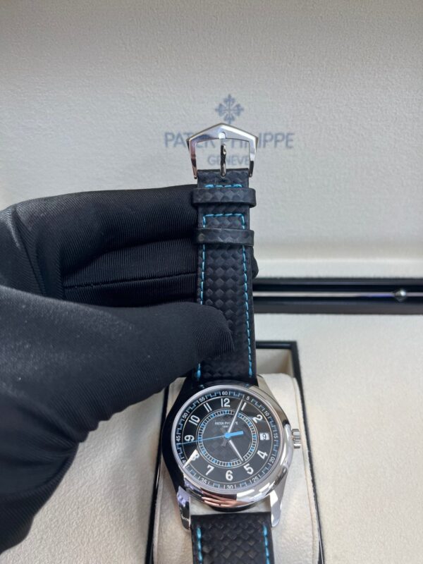 Patek Philippe Calatrava 40mm Blue Date Sweep Seconds (Ref# 6007G-011) - Image 12