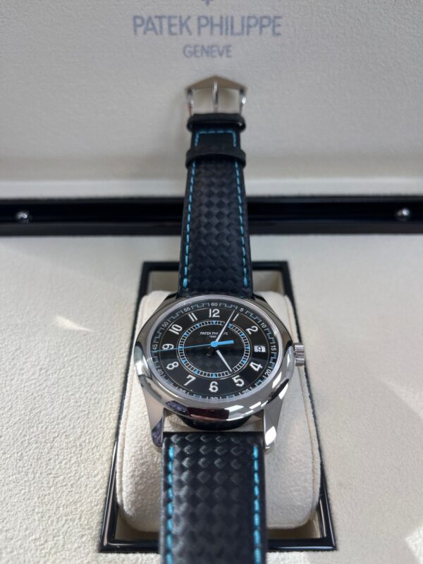 Patek Philippe Calatrava 40mm Blue Date Sweep Seconds (Ref# 6007G-011) - Image 14