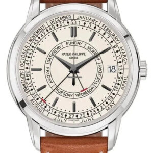 Patek Philippe Calatrava 5212A-001 Calatrava Weekly Calendar Automatic Silvery Opaline Dial Steel