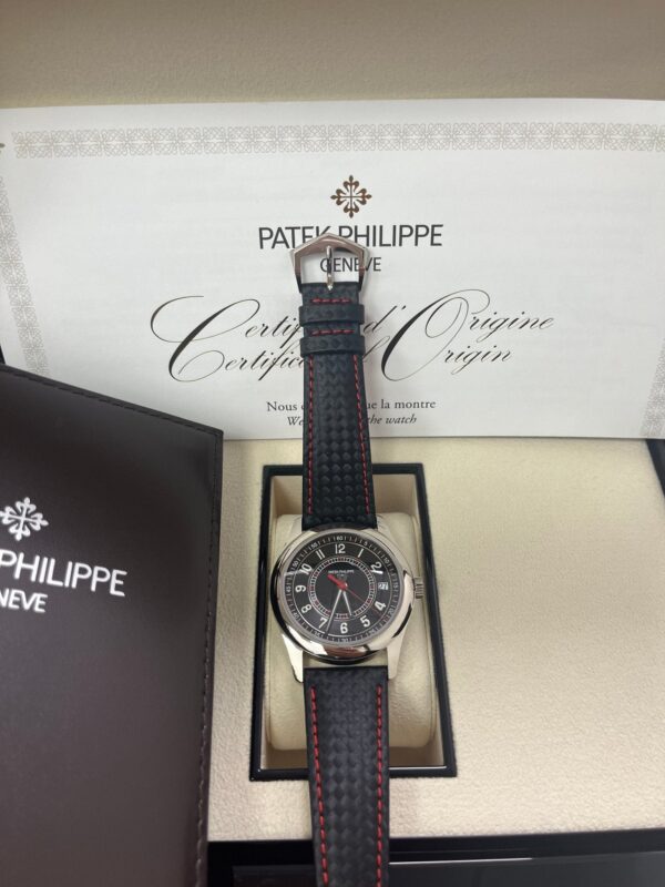 Patek Philippe Calatrava Black Date Sweep Seconds (Ref# 6007G-010) - Image 3