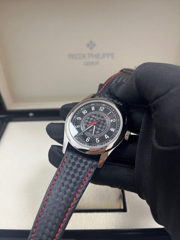 Patek Philippe Calatrava Black Date Sweep Seconds (Ref# 6007G-010) - Image 9