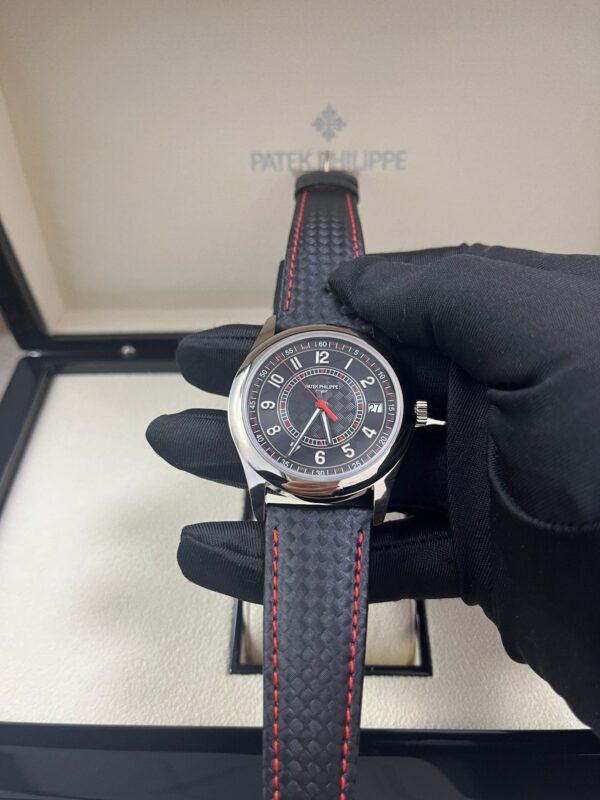 Patek Philippe Calatrava Black Date Sweep Seconds (Ref# 6007G-010) - Image 8