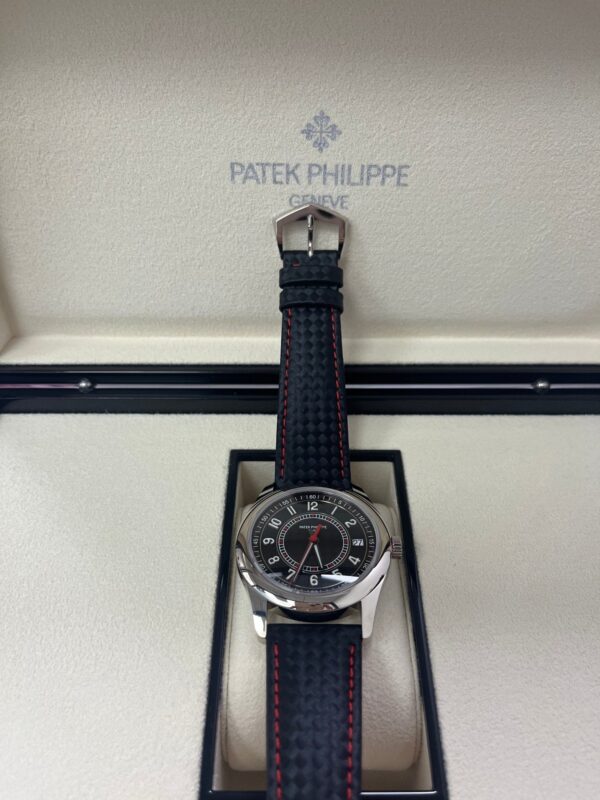 Patek Philippe Calatrava Black Date Sweep Seconds (Ref# 6007G-010) - Image 4