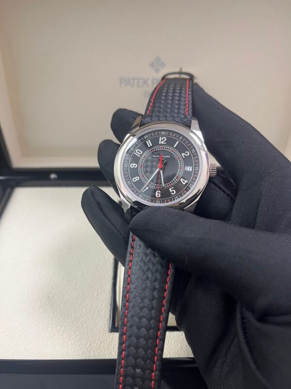 Patek Philippe Calatrava Black Date Sweep Seconds (Ref# 6007G-010) - Image 10