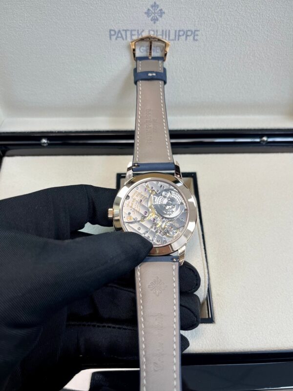 Patek Philippe Calatrava Complications Calatrava Travel Time Automatic Blue Dial Men's Watch 5224r - Image 7