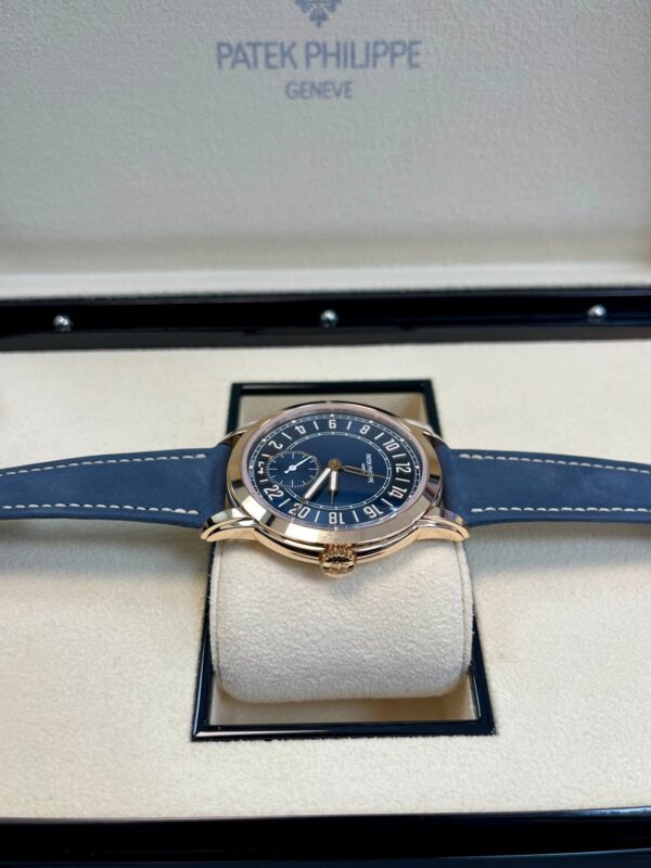 Patek Philippe Calatrava Complications Calatrava Travel Time Automatic Blue Dial Men's Watch 5224r - Image 13