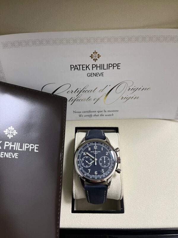 Patek Philippe Complications 41mm White Gold Calfskin Strap 5172G-001 - Image 8