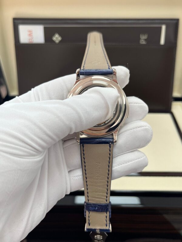 Patek Philippe Minute Repeater Perpetual Calendar Grande Complication White Gold Blue Dial 5374G-001 - Image 23