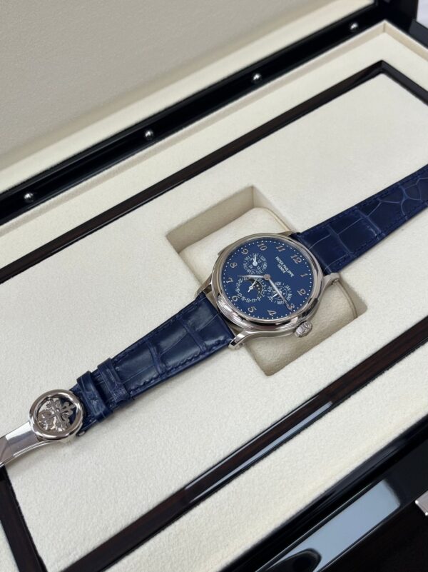 Patek Philippe Minute Repeater Perpetual Calendar Grande Complication White Gold Blue Dial 5374G-001 - Image 3