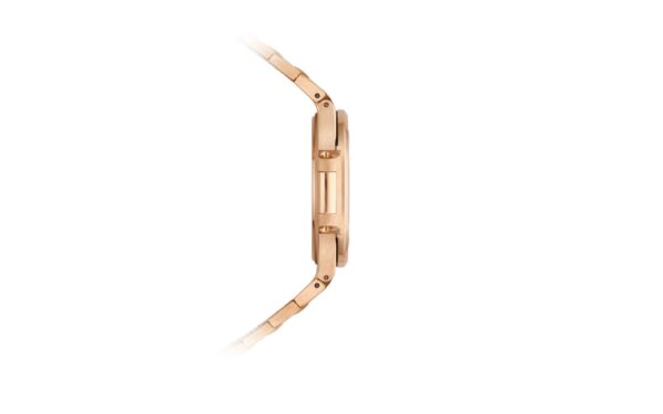 Patek Philippe Nautilus 32mm Diamond Bezel Rose Gold Purple Wave Dial 7010/1R-013 - Image 3