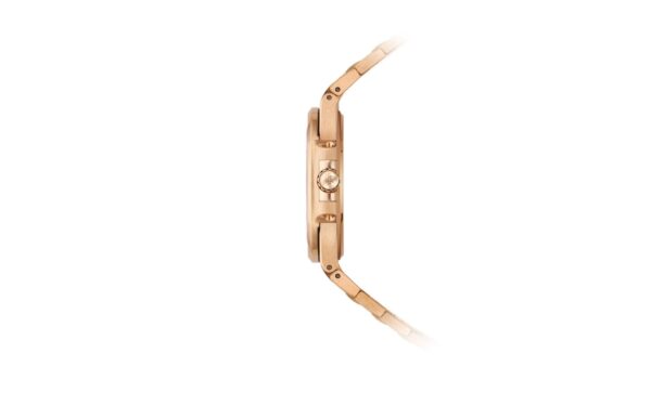 Patek Philippe Nautilus 32mm Diamond Bezel Rose Gold Purple Wave Dial 7010/1R-013 - Image 5