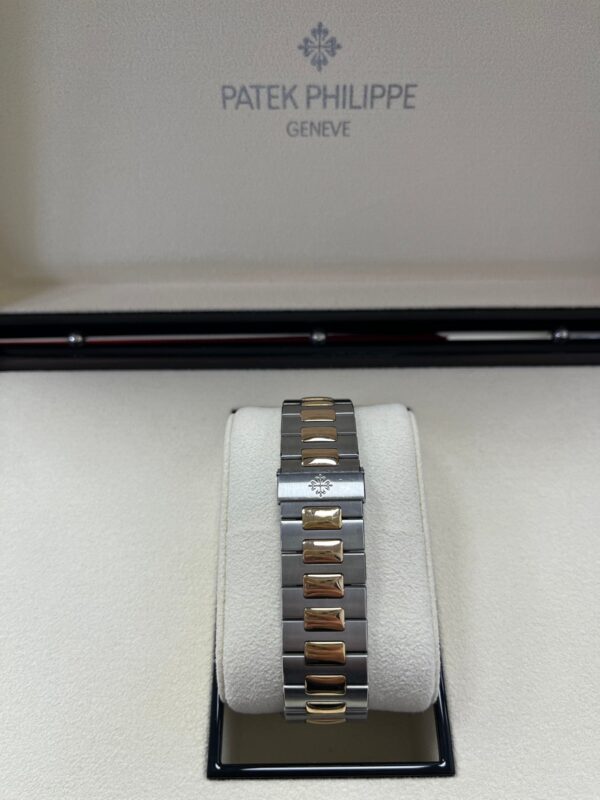 Patek Philippe Nautilus 40.5mm Two Tone Blue Gradient Dial (Ref # 5980/1AR-001) - Image 10