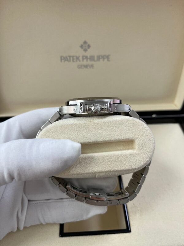 Patek Philippe Nautilus Annual Calendar Stainless Steel with Blue Dial/ Moon Phase (Ref#5726/1A-014) - Image 10
