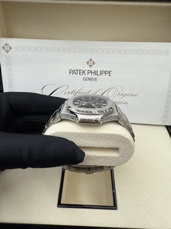 Patek Philippe Nautilus Annual Calendar Stainless Steel with Blue Dial/ Moon Phase (Ref#5726/1A-014) - Image 14