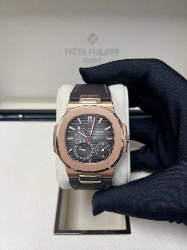 Patek Philippe Nautilus Black Dial Ref #5712R-001 - Image 11