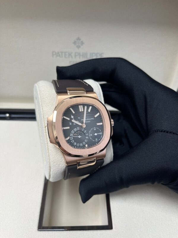 Patek Philippe Nautilus Black Dial Ref #5712R-001 - Image 2