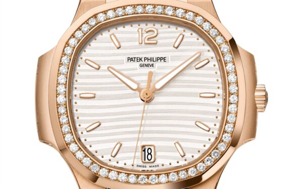 Patek Philippe Nautilus Ladies Rose Gold Nautilus White Dial Diamond Bezel 7118/1200R-001 - Image 13