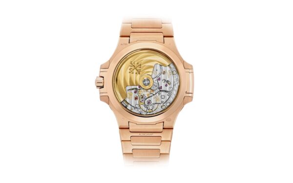 Patek Philippe Nautilus Ladies Rose Gold Nautilus White Dial Diamond Bezel 7118/1200R-001 - Image 15