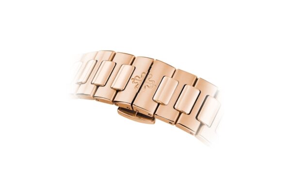 Patek Philippe Nautilus Ladies Rose Gold Nautilus White Dial Diamond Bezel 7118/1200R-001 - Image 14