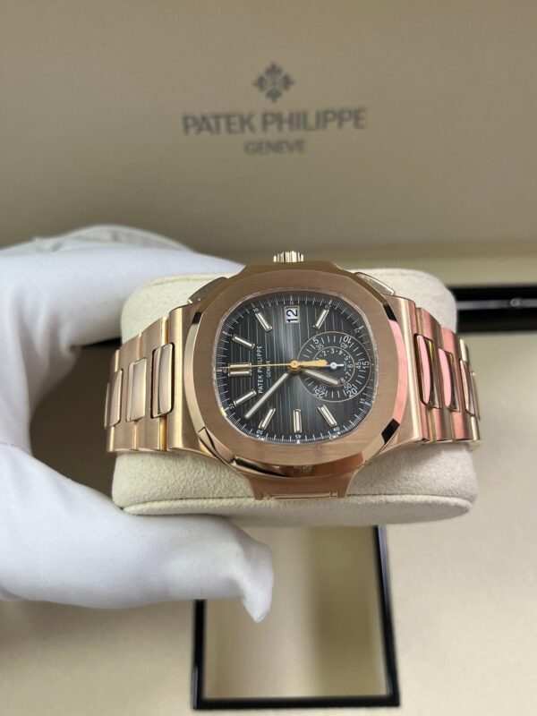 Patek Philippe Nautilus Rose Gold/ Black Gradient Dial (Ref#5980/1R-001) - Image 2
