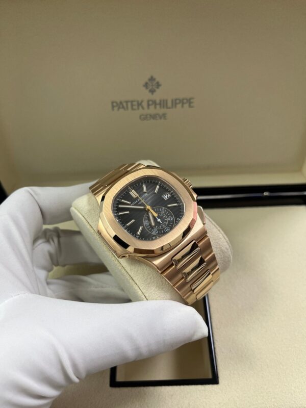 Patek Philippe Nautilus Rose Gold/ Black Gradient Dial (Ref#5980/1R-001) - Image 3