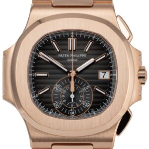 Patek Philippe Nautilus Rose Gold/ Black Gradient Dial (Ref#5980/1R-001)
