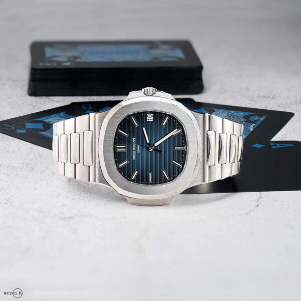 Patek Philippe Nautilus Stainless Steel/ Black-Blue Dial (Ref#5711/1A-010) - Image 5